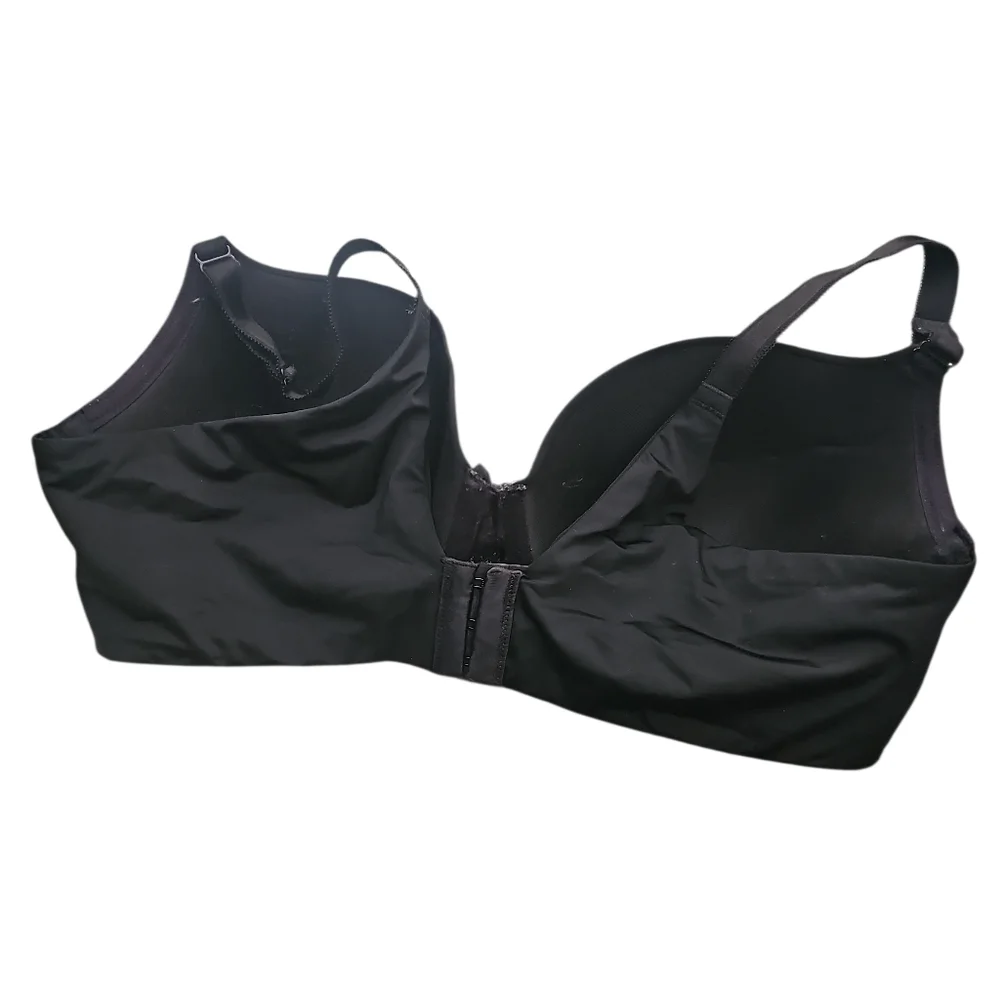 Torrid Perfect T-Shirt Push-Up Black Underwire Bra Sz 38D WL391